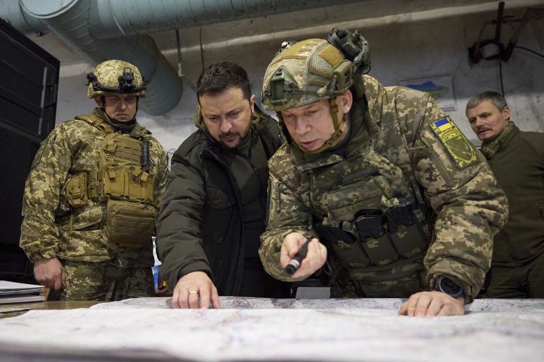 Александр Сырский и Владимир Зеленский