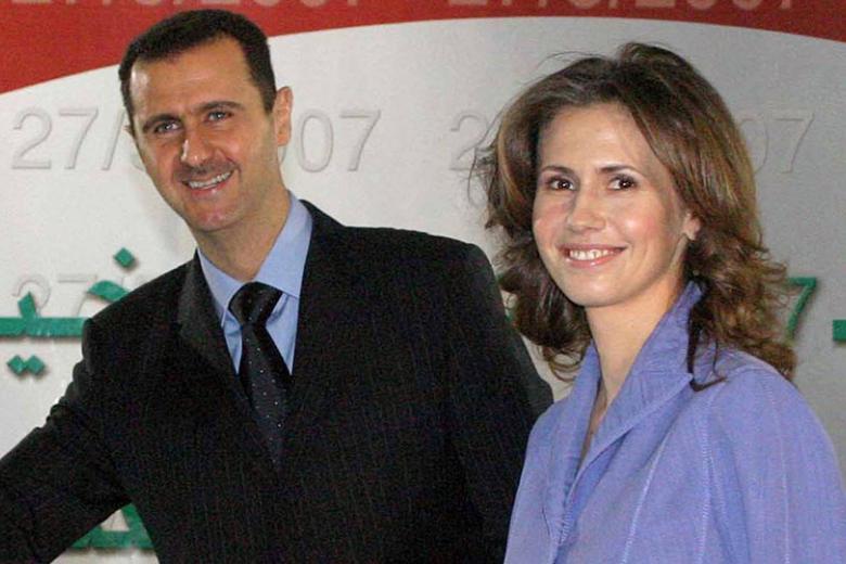 Президент Сирии Башар Асад с супругой Асмой Асад
