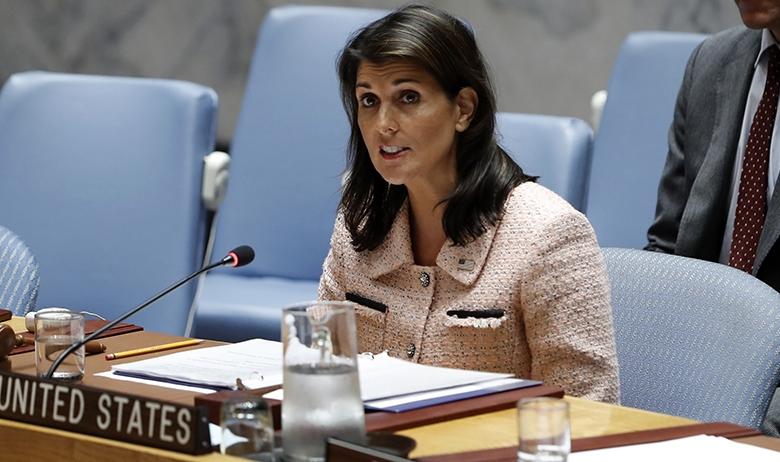 Постоянный представитель США при ООН Никки Хейли