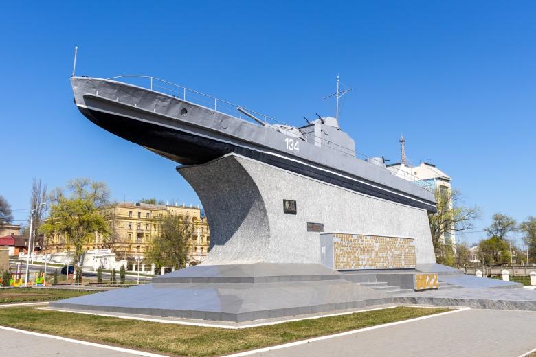 Памятник морякам Дунайской военной флотилии