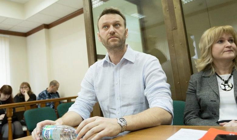 Оппозиционер Алексей Навальный