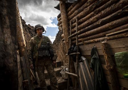 «Запад вынуждает»: украинский националист про боевые действия в стране