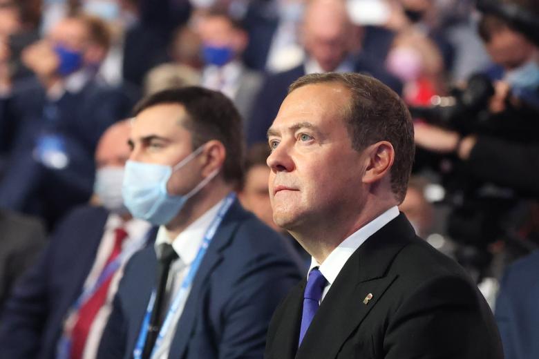 Председатель «Единой России», заместитель председателя Совета безопасности РФ Дмитрий Медведев