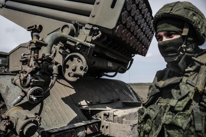 Военнослужащий ВС РФ в зоне СВО