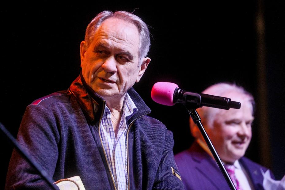  Актер Валерий Афанасьев на вечере, посвященном 60-летию творческой деятельности Евгения Герасимова