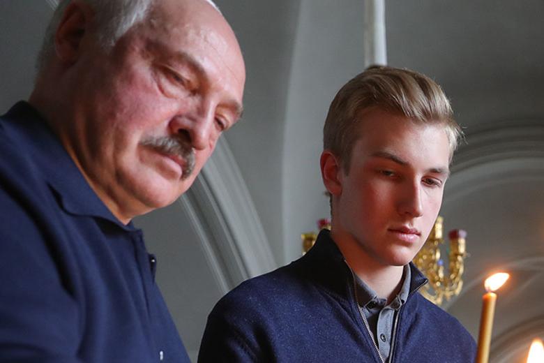Александр и Николай Лукашенко