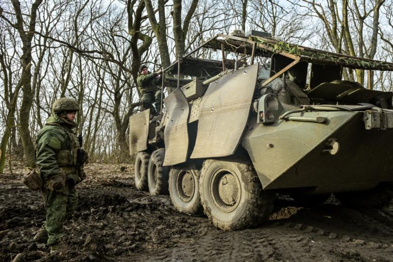 Военнослужащие ВС РФ в зоне СВО