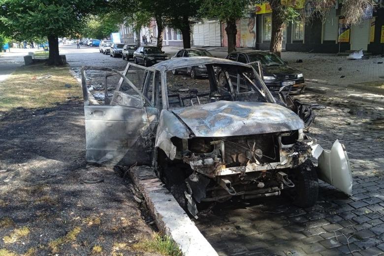 Автомобиль коменданта Бердянска  Артема Бардина