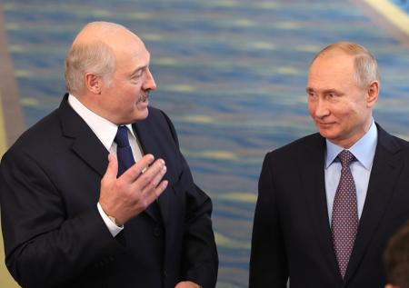 Путин и Лукашенко посетили службу в Валаамском монастыре