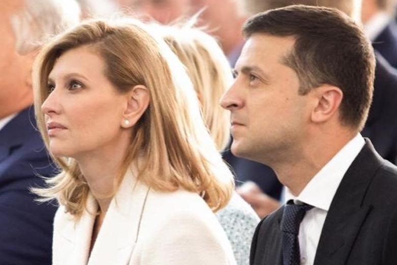 Елена и Владимир Зеленские