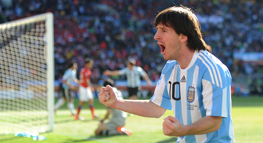 За сборную Аргентины Месси дебютировал в 2005 году