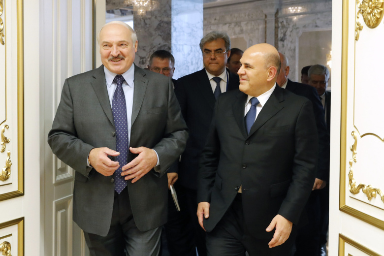 Александр Лукашенко и Михаил Мишустин