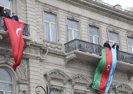 Баку приветствует подписанный РФ и Турцией меморандум о центре наблюдения