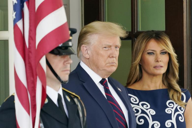 Дональд и Мелания Трамп