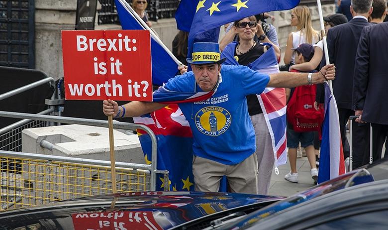 митинг против Brexit в Лондоне, Великобритания