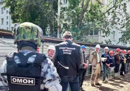 Появились кадры задержания подозреваемых в изнасиловании ведущей «Матч ТВ»