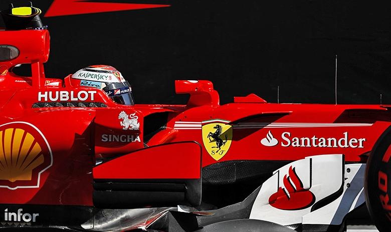 Болид команды Ferrari