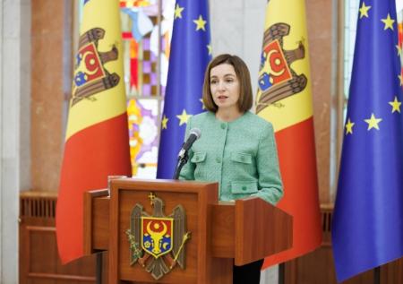 Президент Молдавии Санду прибыла в Киев
