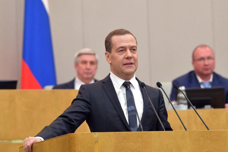 Премьер-министр России Дмитрий Медведев