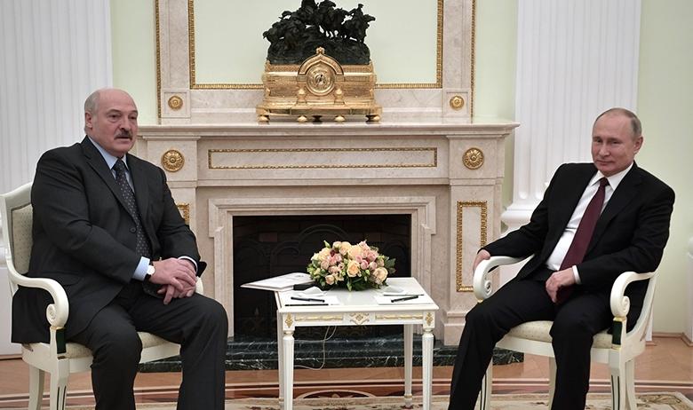 Александр Лукашенко и Владимир Путин