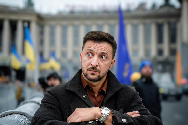 Владимир Зеленский в представлении ИИ