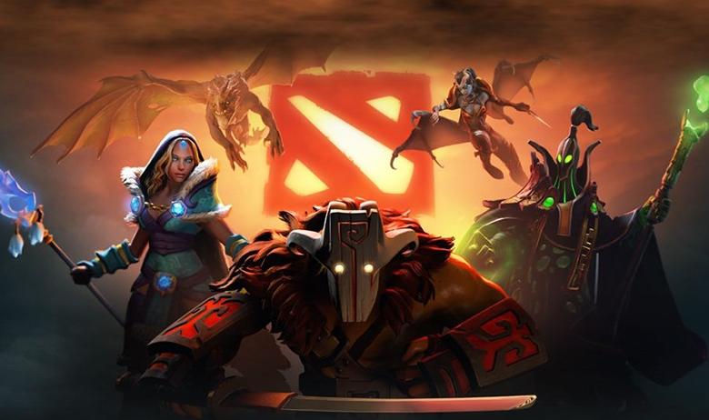 Постер компьютерной игры Dota 2