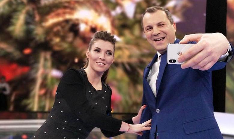 Ольга Скабеева и Евгений Попов  