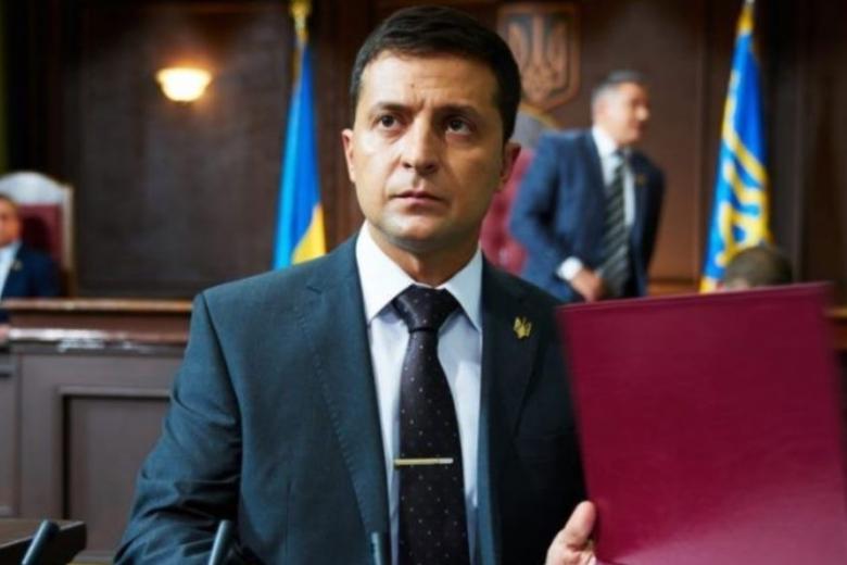 Кадр из сериала «Слуга народа»