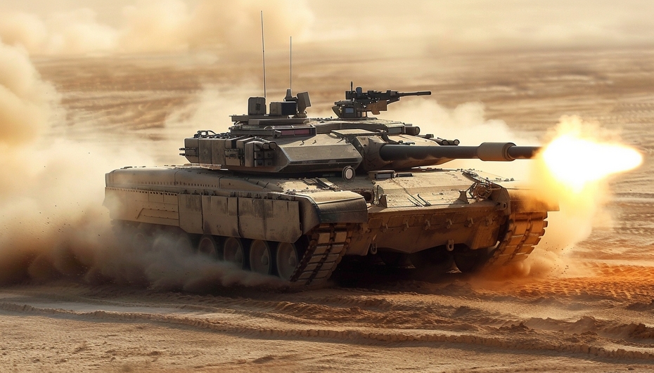 Новый М1 Abrams в представлении ИИ