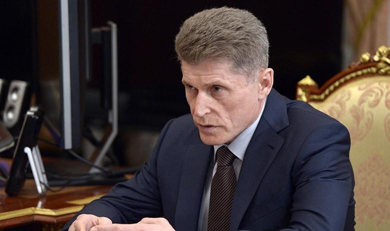 Губернатор Сахалинской области Олег Кожемяко