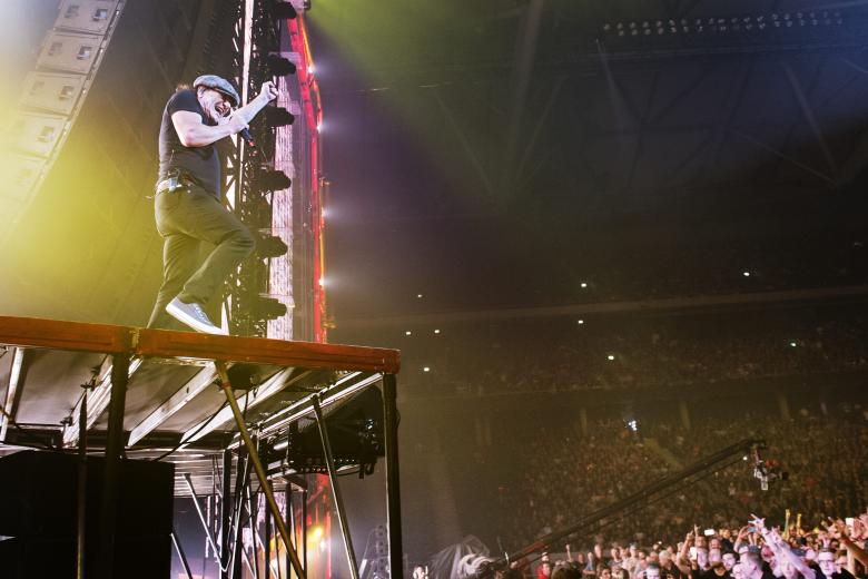 Концерт группы AC/DC в Стокгольме