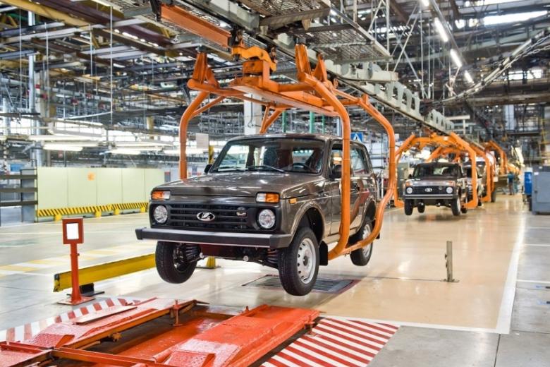 Цех сборки автомобилей на ОАО «АвтоВАЗ» в Тольятти