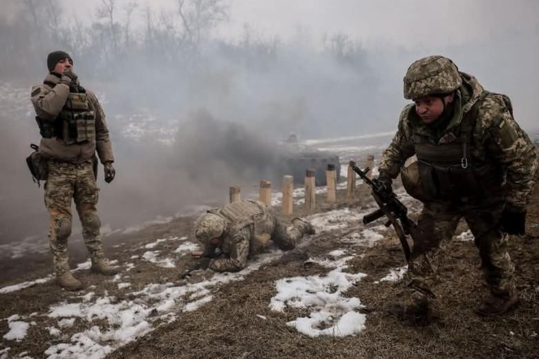 Военнослужащие ВСУ
