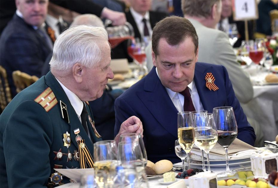 На торжественном приёме в Кремле по случаю 74-й годовщины победы в Великой Отечественной войне