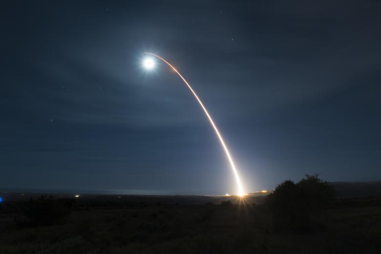Запуск ракеты "Минитмен 3"
