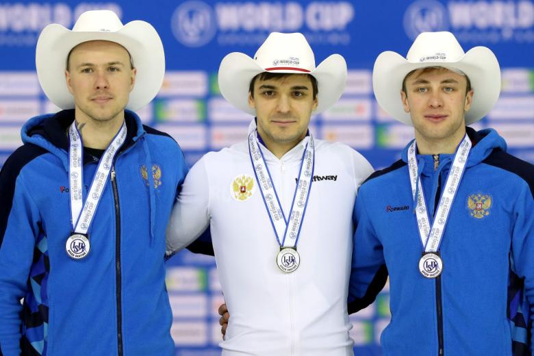 Павел Кулижников, Руслан Мурашов и Виктор Муштаков