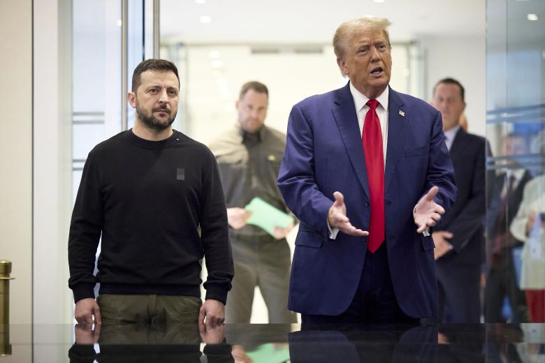 Владимир Зеленский и Дональд Трамп