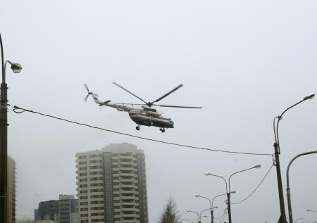Устроившего взрыв в Серпухове доставили на вертолёте в больницу Подольска