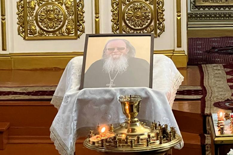 Прощание с Николаем Котельниковым в Дербенте