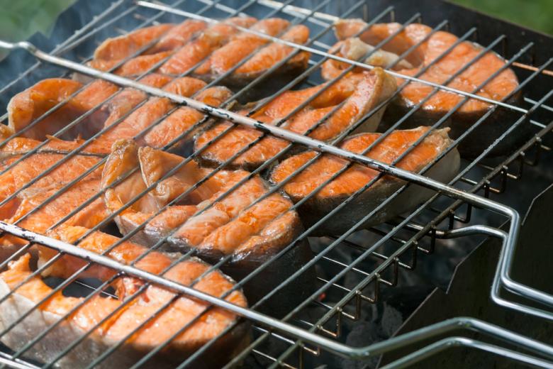 Вкусовая бомба: шашлык из рыбы с цитрусовым маринадом