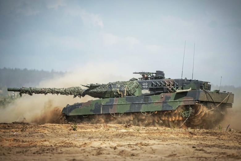 Немецкий боевой танк Leopard