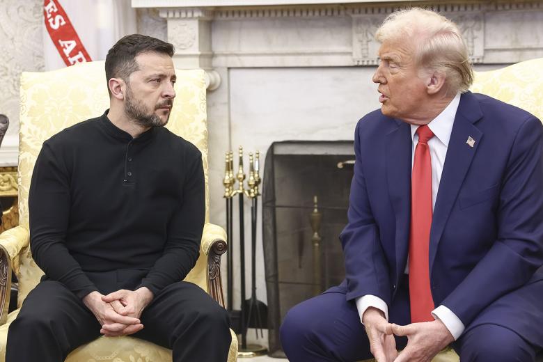 Дональд Трамп и Владимир Зеленский