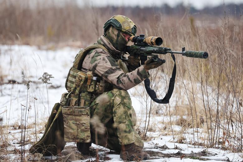 Военнослужащий ВС РФ в зоне СВО