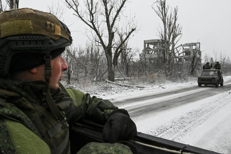 Военнослужащий ВС РФ в зоне СВО