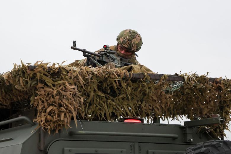 Военнослужащий ВС РФ в зоне СВО