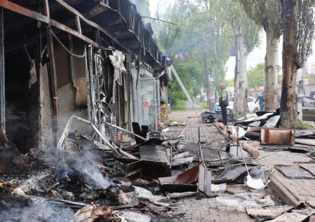 Съёмочная группа RT попала под ракетный обстрел ВСУ под Докучаевском