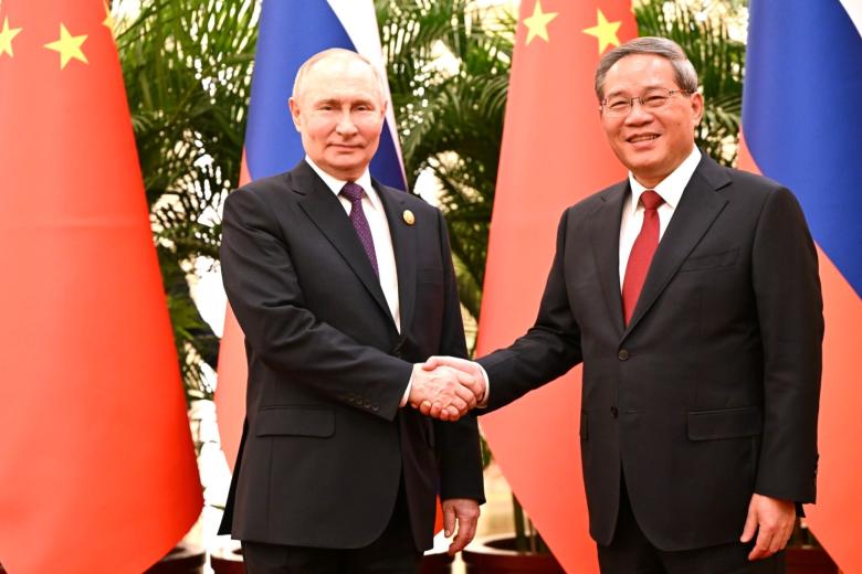 Владимир Путин и Ли Цян