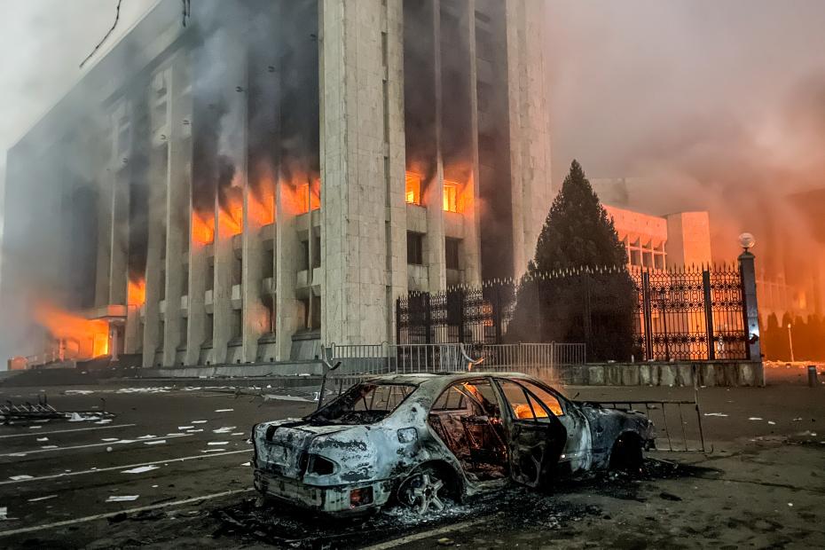 Протесты в Казахстане