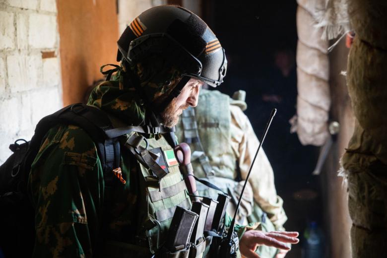 Военнослужащий спецподразделения «Ахмат»