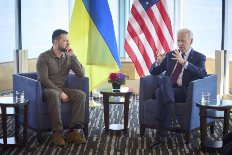 Владимир Зеленский и Джо Байден